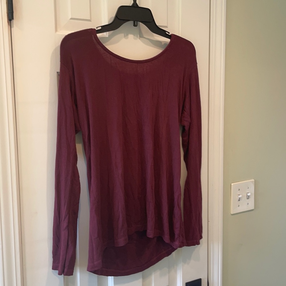 Brandy Melville Plum Long Sleeve